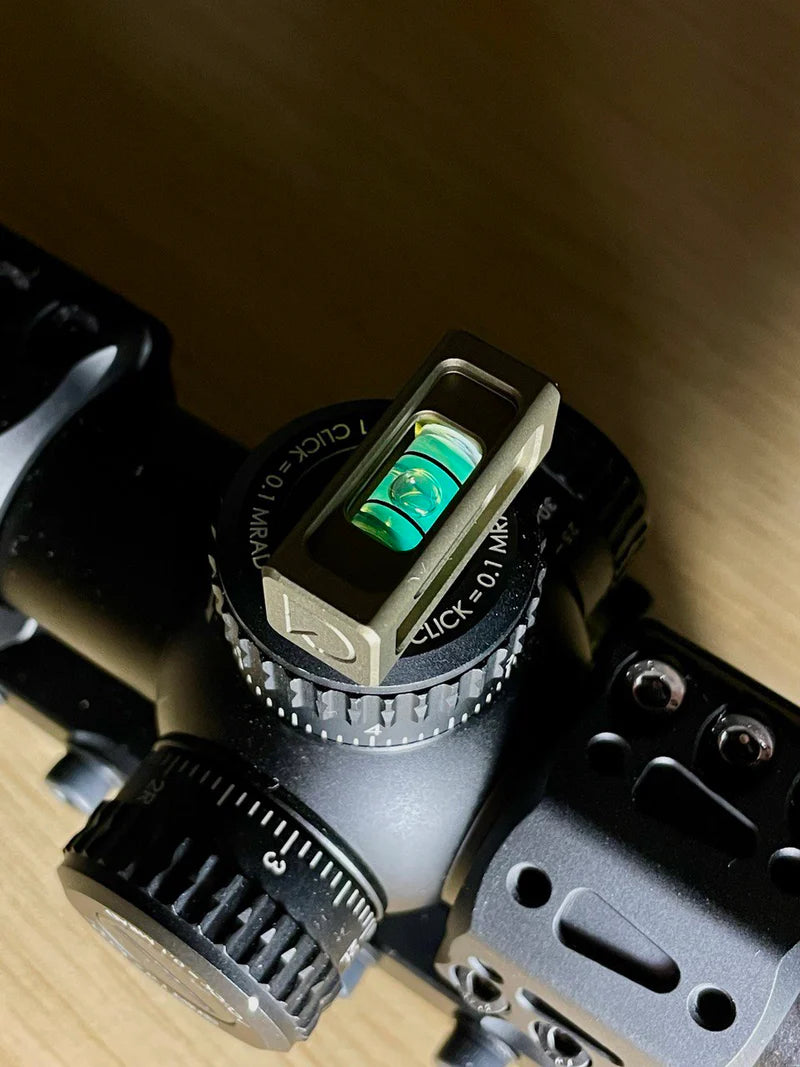 Livella a bolla per cannocchiale ottica | magnetica