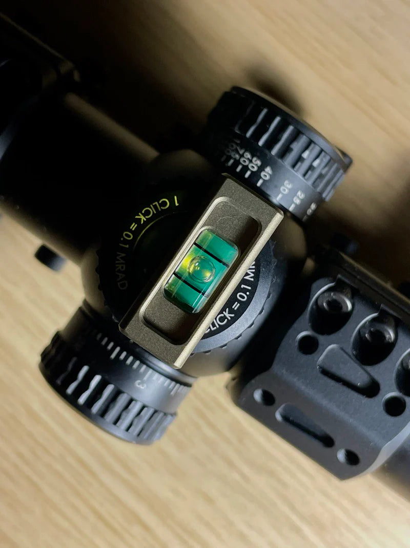 Livella a bolla per cannocchiale ottica | magnetica