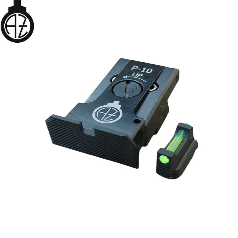 CZ P-10 adjustable sights with fiber optics | type A Zendl
