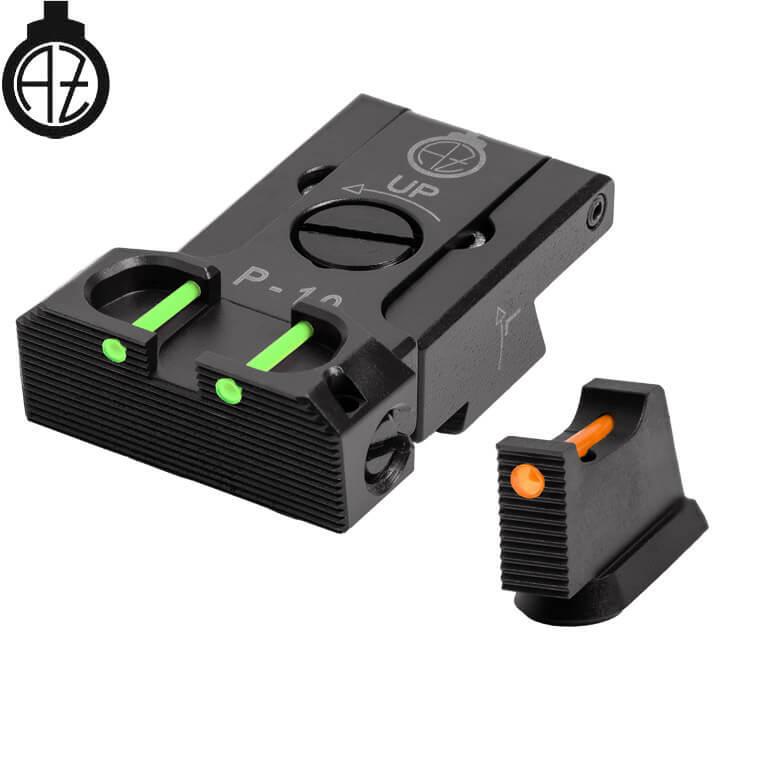 CZ P-10 mire regolabili con fibra ottica | type B