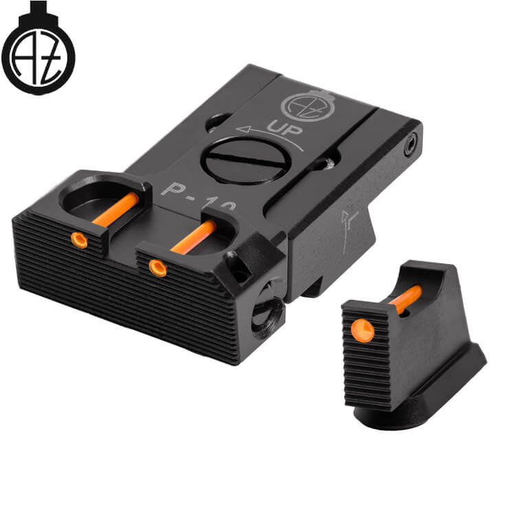 CZ P-10 mire regolabili con fibra ottica | type B