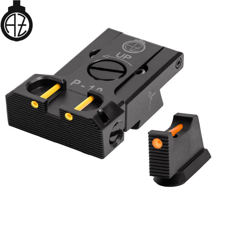 CZ P-10 mire regolabili con fibra ottica | type B
