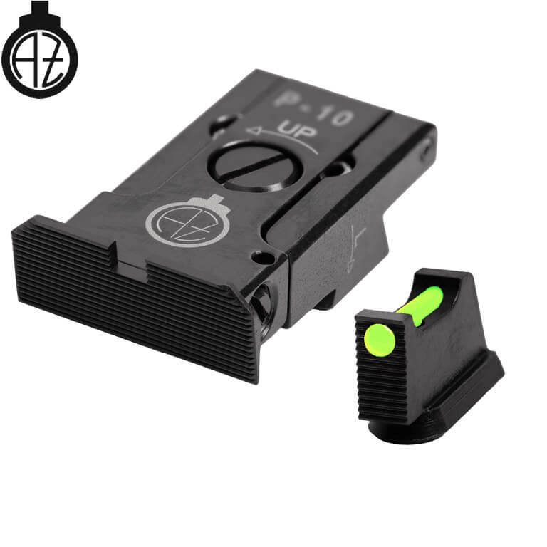CZ P-10 mire regolabili con fibra ottica | type A