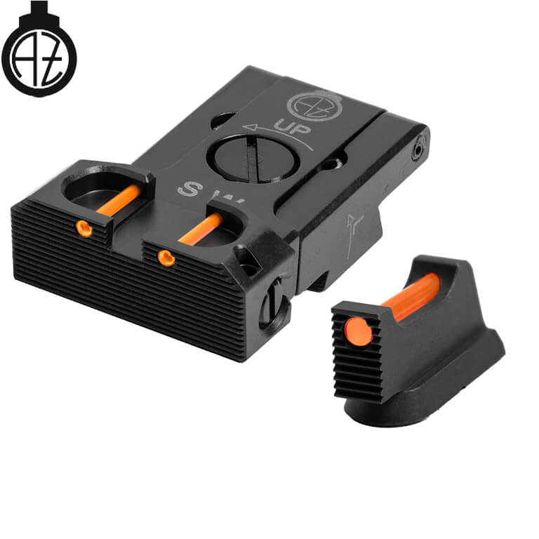 CZ Shadow 2, CZ 75 SP-01 Shadow mire regolabili con fibra ottica | type B