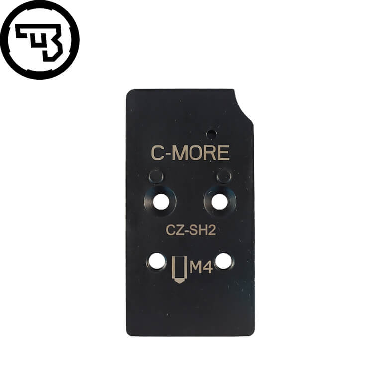 CZ Shadow 2 piastra adattatrice | C-More RTS impronta