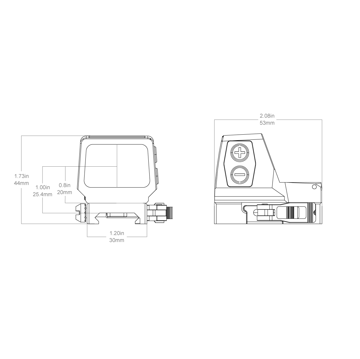 Vector Optics Frenzy Più 1x22x32