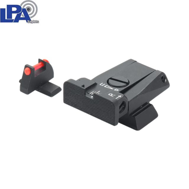 HK USP mire regolabili | con fibra ottica