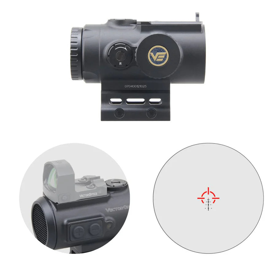 Vector Optics Paragon 4x24 cannocchiale prismatico ultra compatto per carabina