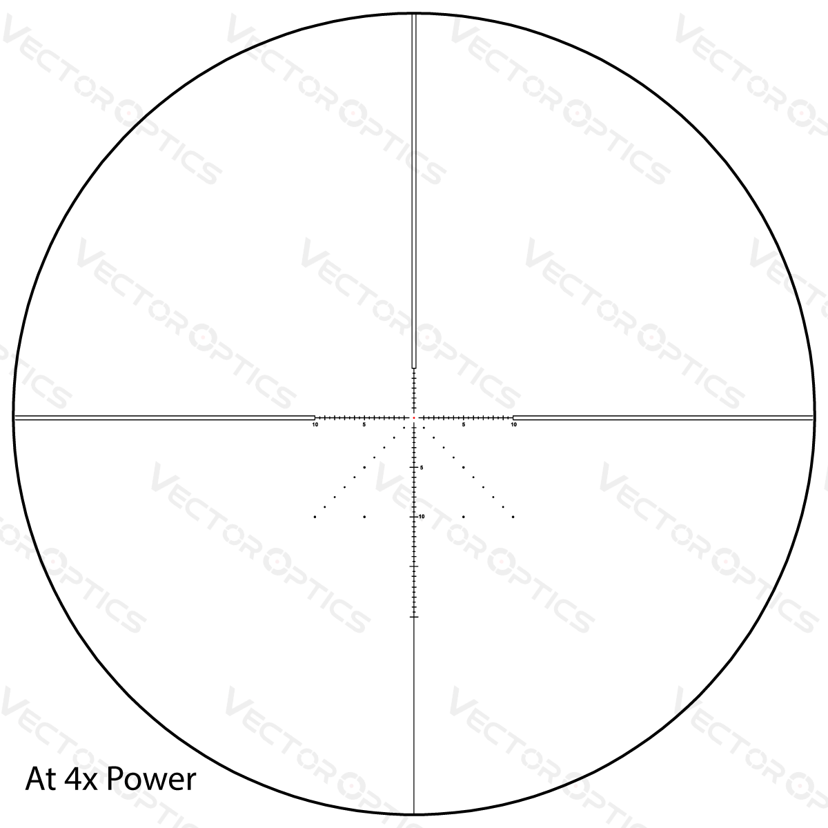 Vector Optics Veyron 4-16x44 IR First Focal Plane Illuminated cannocchiale da puntamento per fucile