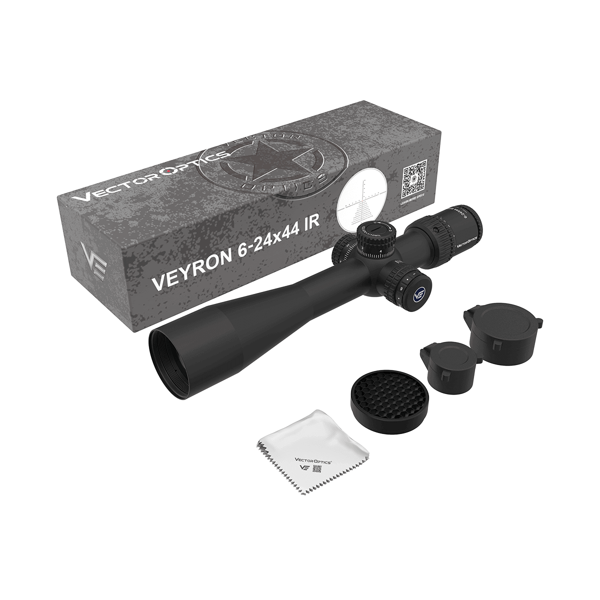 Vector Optics Veyron 6-24x44IR SFP cannocchiale compatto per fucile