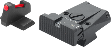 Browning Hi-Power mire regolabili | fibra ottica