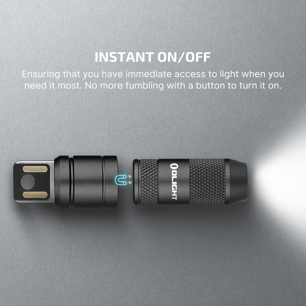 Olight imini 2 | mini torcia portachiavi ricaricabile | 50 lm