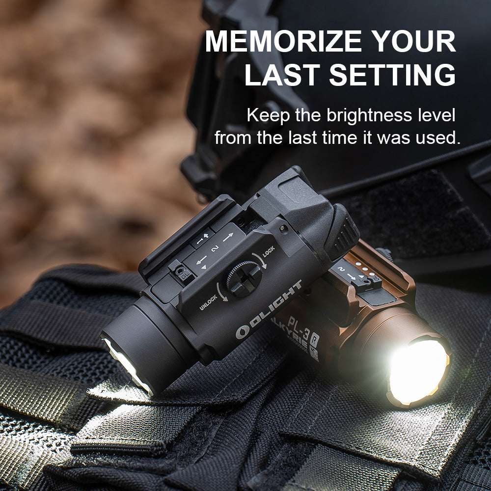 Olight PL-3R Valkyrie | luce per pistola | 1.500 lm