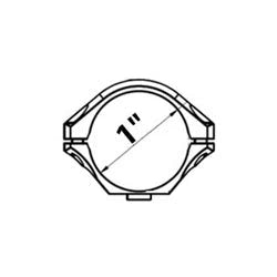 1 pollice Picatinny anelli per ottiche [25,4mm]