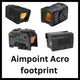 Red dot con impronta Aimpoint Acro