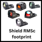 Red dot con impronta Shield RMSc