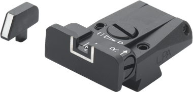 1911 [LPA Cut] mire regolabili | linee bianche