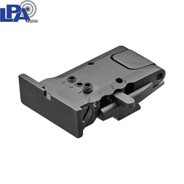 1911 [BoMar Cut] fully adjustable rear sight | grooved with 3 points