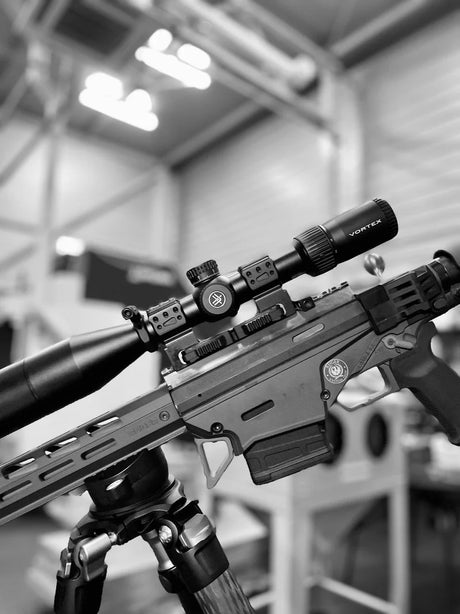 attacco per cannocchiale 34mm | slitta Picatinny QD Ergo