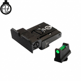 Mire regolabili per Glock [G17 G19 G26 & other] con fibra ottica | tipo