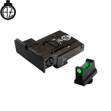 Mire regolabili per Glock [G17 G19 G26 & other] con fibra ottica | tipo