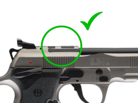 Beretta [92X 92XI 92 GTS 92X RDO M9A4] piastra adattatrice | Trijicon RMR impronta