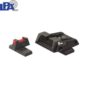 Beretta APX mire regolabili | con fibra ottica