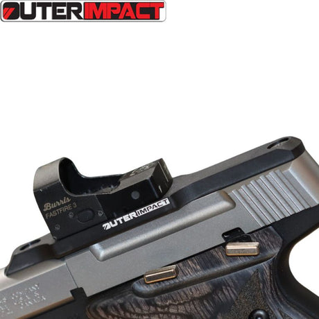 Browning Buck Mark piastra adattatrice | type C [RMR, RTS & Docter impronta]