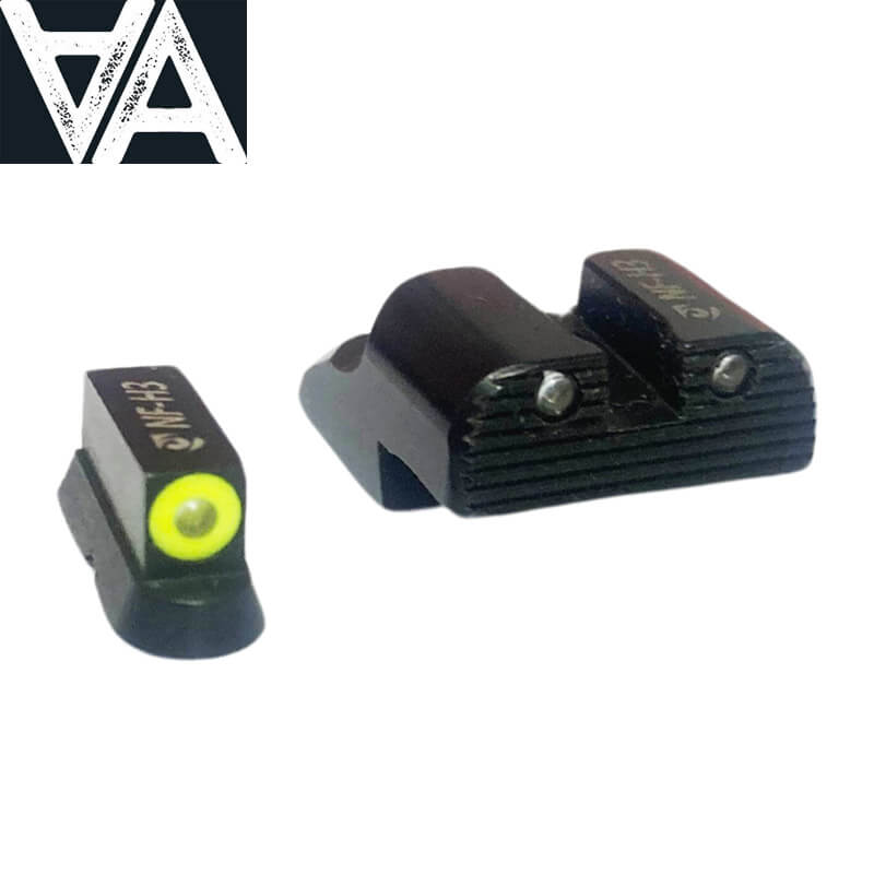 CZ 75B, CZ P-01, CZ 75 SP-01 notte mirini con trizio | tipo B 