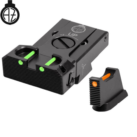 CZ 75B, CZ P-01, CZ 75 SP-01 mire regolabili con fibra ottica | tipo B Zendl