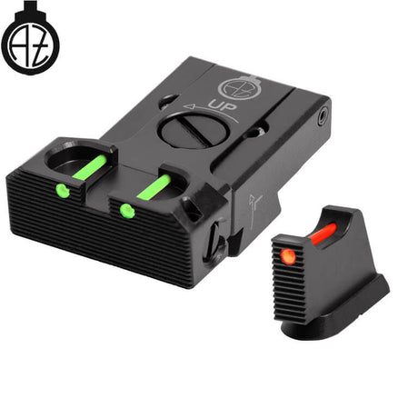 CZ 75B, CZ P-01, CZ 75 SP-01 mire regolabili con fibra ottica | tipo B Zendl