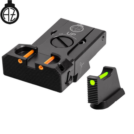 CZ 75B, CZ P-01, CZ 75 SP-01 mire regolabili con fibra ottica | tipo B Zendl