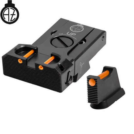 CZ 75B, CZ P-01, CZ 75 SP-01 mire regolabili con fibra ottica | tipo B Zendl