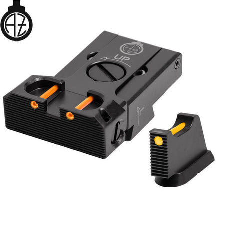 CZ 75B, CZ P-01, CZ 75 SP-01 mire regolabili con fibra ottica | tipo B Zendl