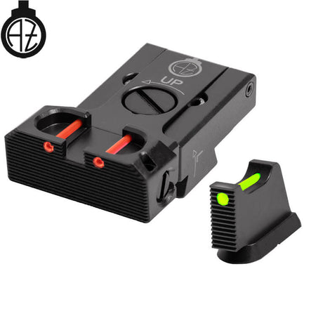 CZ 75B, CZ P-01, CZ 75 SP-01 mire regolabili con fibra ottica | tipo B Zendl