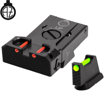 CZ 75B, CZ P-01, CZ 75 SP-01 mire regolabili con fibra ottica | tipo B Zendl