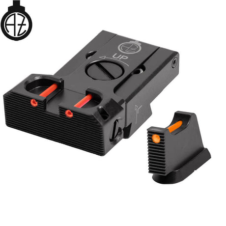 CZ 75B, CZ P-01, CZ 75 SP-01 mire regolabili con fibra ottica | tipo B Zendl