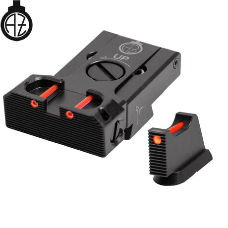 CZ 75B, CZ P-01, CZ 75 SP-01 mire regolabili con fibra ottica | tipo B Zendl