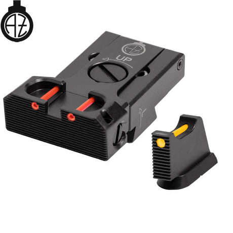 CZ 75B, CZ P-01, CZ 75 SP-01 mire regolabili con fibra ottica | tipo B Zendl