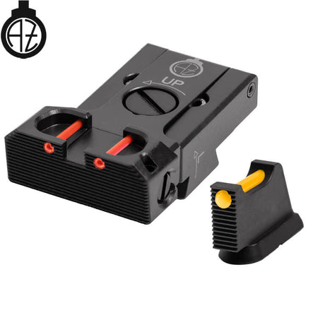 CZ 75B, CZ P-01, CZ 75 SP-01 mire regolabili con fibra ottica | tipo B Zendl
