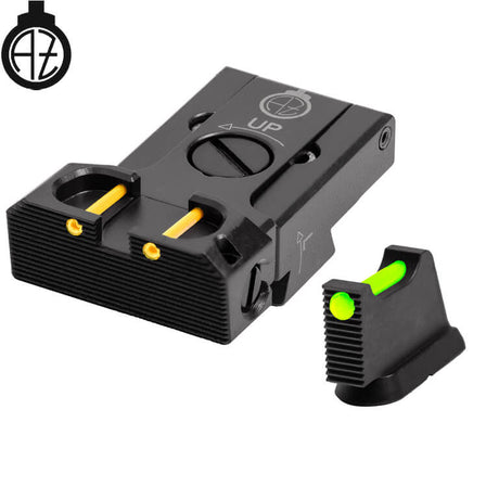 CZ 75B, CZ P-01, CZ 75 SP-01 mire regolabili con fibra ottica | tipo B Zendl