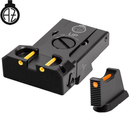 CZ 75B, CZ P-01, CZ 75 SP-01 mire regolabili con fibra ottica | tipo B Zendl