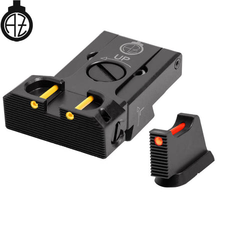CZ 75B, CZ P-01, CZ 75 SP-01 mire regolabili con fibra ottica | tipo B Zendl