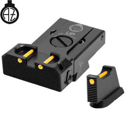 CZ 75B, CZ P-01, CZ 75 SP-01 mire regolabili con fibra ottica | tipo B Zendl
