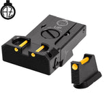 CZ 75B, CZ P-01, CZ 75 SP-01 mire regolabili con fibra ottica | tipo B Zendl