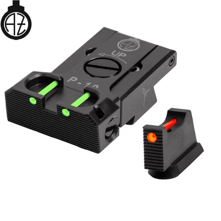CZ P-10 mire regolabili con fibra ottica | type B 