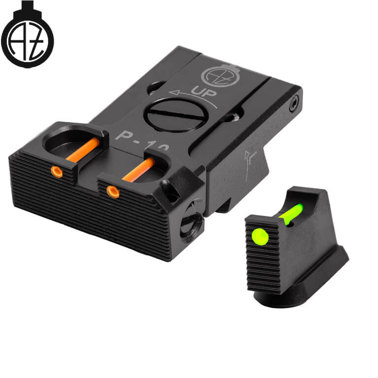 CZ P-10 mire regolabili con fibra ottica | type B 