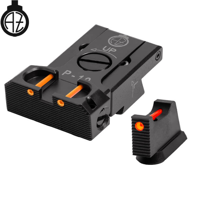 CZ P-10 mire regolabili con fibra ottica | type B 
