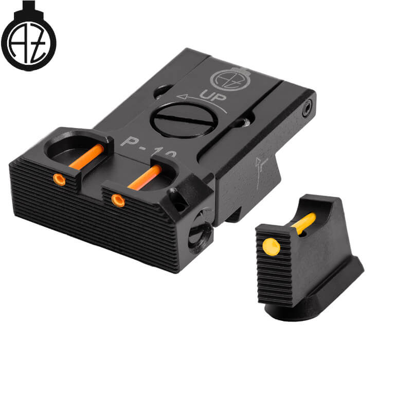 CZ P-10 mire regolabili con fibra ottica | type B 