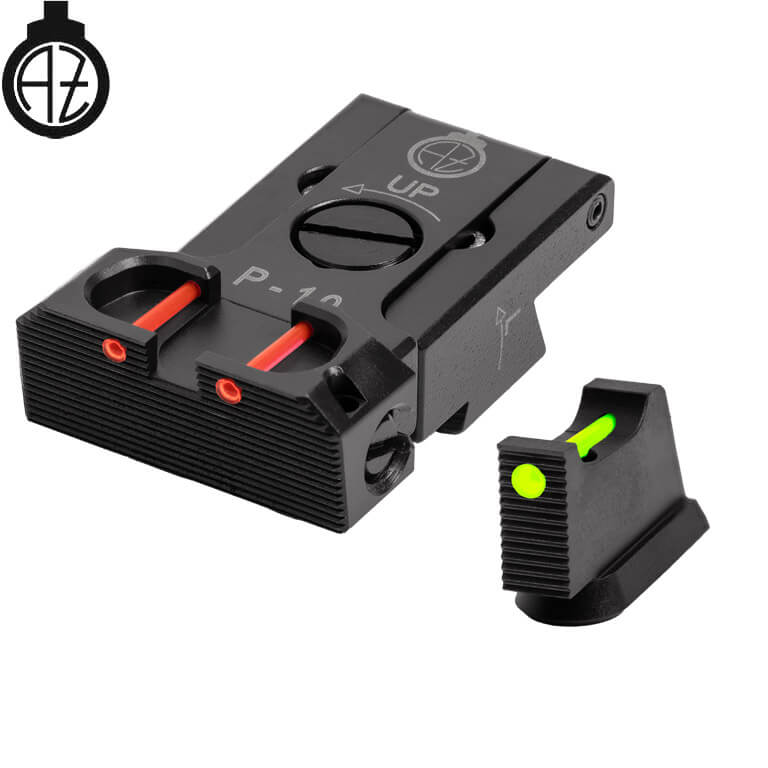 CZ P-10 mire regolabili con fibra ottica | type B 